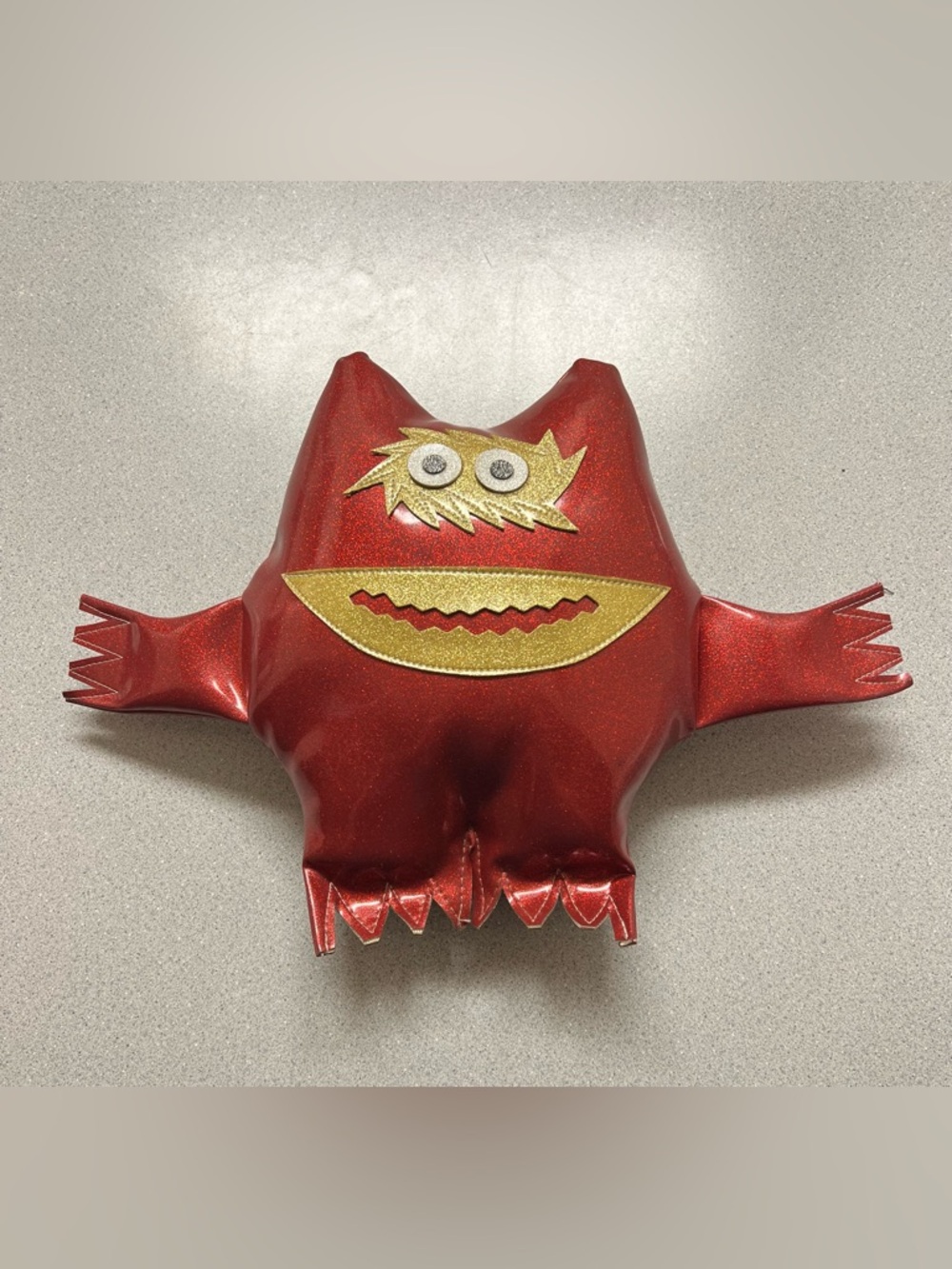2001 Kustom Amps Red Glitter Nauga Monster